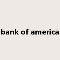 bank of america是什么意思
