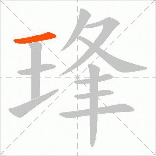 琒