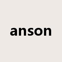 anson是什么意思