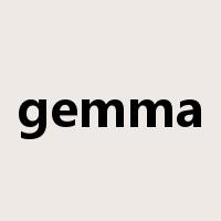 gemma是什么意思