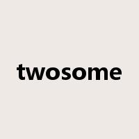 twosome是什么意思