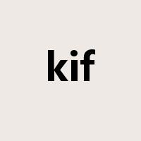 kif是什么意思