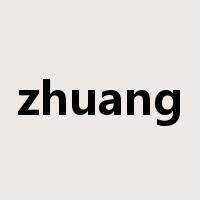zhuang是什么意思