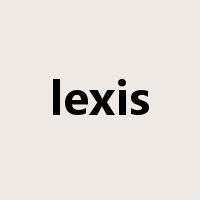 lexis是什么意思