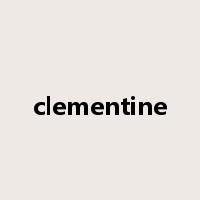 clementine是什么意思