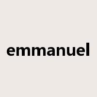 emmanuel是什么意思