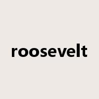 roosevelt是什么意思