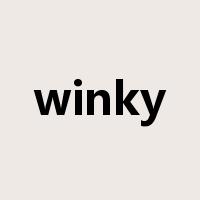 winky是什么意思