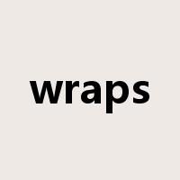 wraps是什么意思
