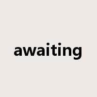 awaiting是什么意思