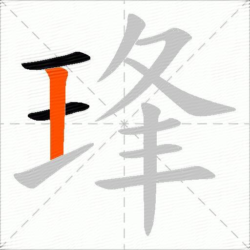 琒