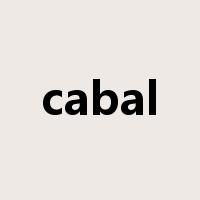 cabal是什么意思