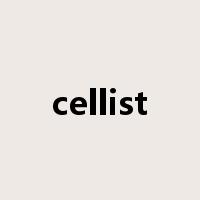 cellist是什么意思