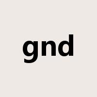 gnd是什么意思