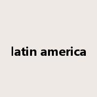 latin america是什么意思