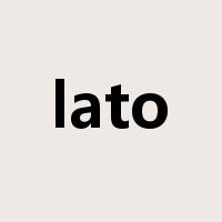 lato是什么意思