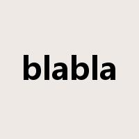 blabla是什么意思