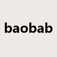baobab是什么意思