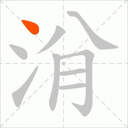 洕