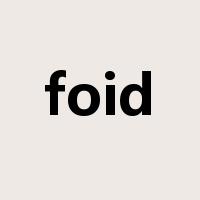 foid是什么意思