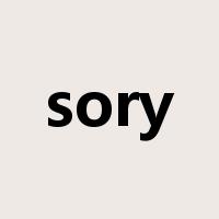 sory是什么意思
