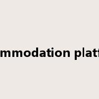 accommodation platform是什么意思