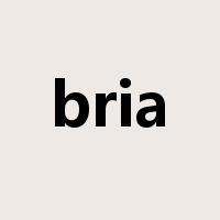 bria是什么意思