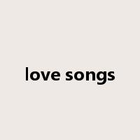 love songs是什么意思