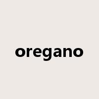 oregano是什么意思