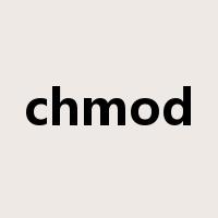 chmod是什么意思