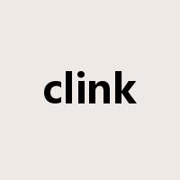 clink是什么意思