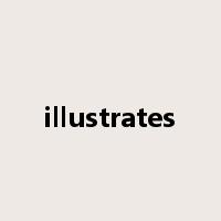 illustrates是什么意思