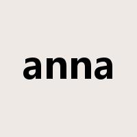 anna是什么意思