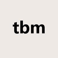 tbm是什么意思