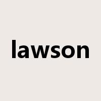 lawson是什么意思