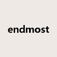 endmost是什么意思