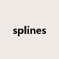 splines是什么意思