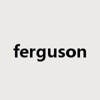 ferguson是什么意思