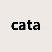 cata是什么意思