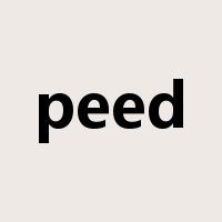 peed是什么意思