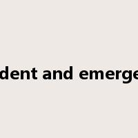 accident and emergency是什么意思