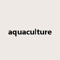 aquaculture是什么意思