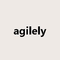 agilely是什么意思