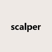 scalper是什么意思