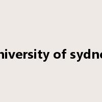 university of sydney是什么意思