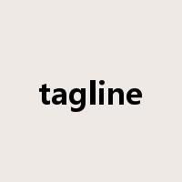 tagline是什么意思