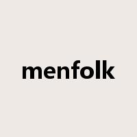 menfolk是什么意思