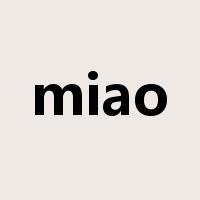 miao是什么意思