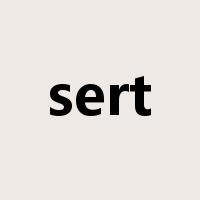 sert是什么意思
