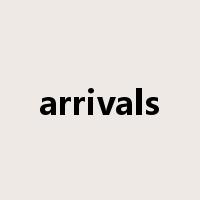 arrivals是什么意思